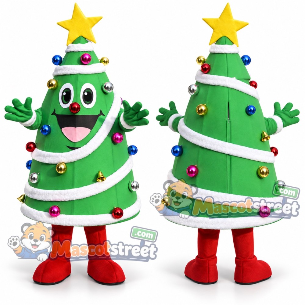 Christmas Tree Mascot Costume