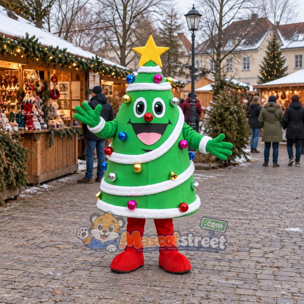 Christmas Tree Mascot Costume