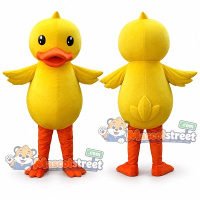 Yellow Duck Mascot Costume Yellow Duck Mascot Costume