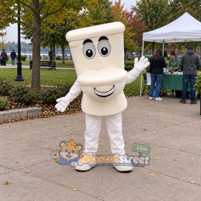 Toilet Mascot Costume Toilet Mascot Costume