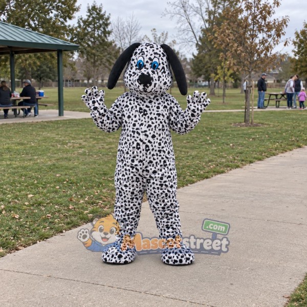 Dalmatian Dog Mascot Costume