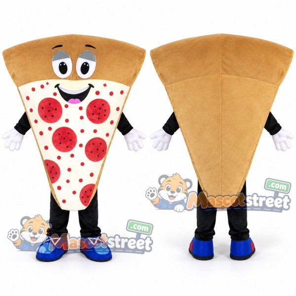 Pizza Slice Mascot Costume
