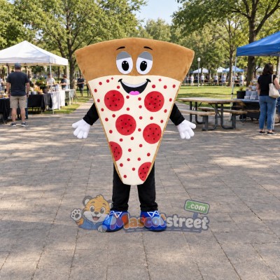 Pizza Slice Mascot Costume