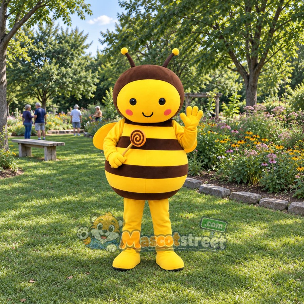 Yellow Bee Mascot Costume Yellow Bee Mascot Costume