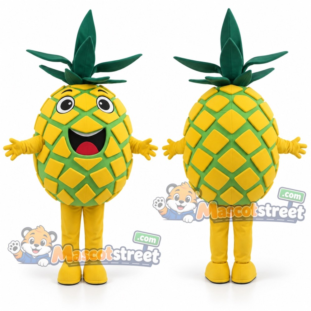 Pineapple Mascot Costume Pineapple Mascot Costume