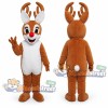 Brown Deer Mascot Costume