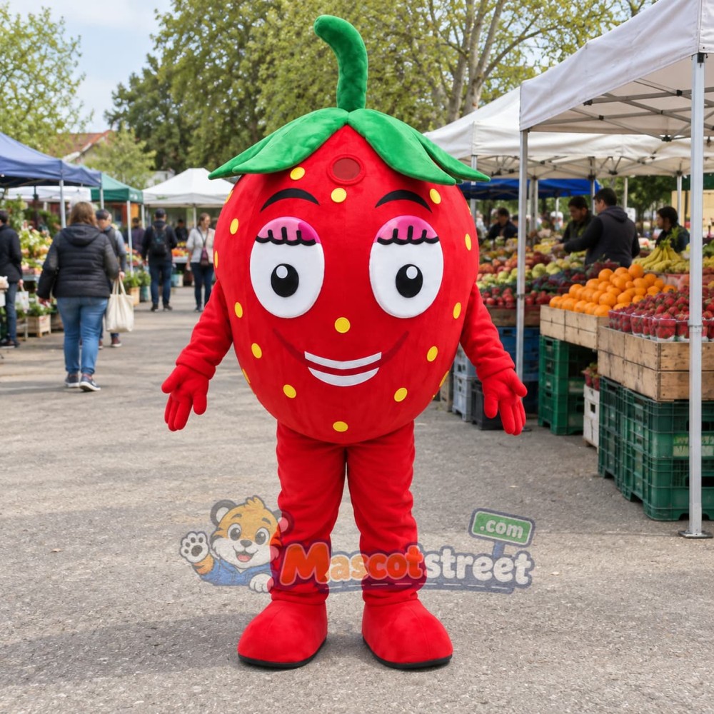Strawberry Mascot Costume