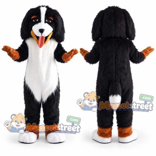 Bernese Mountain Dog Mascot Costume