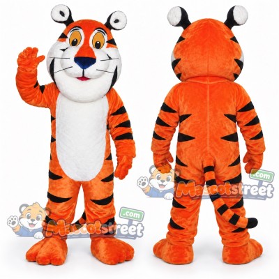 Orange Tiger Mascot Costume Orange Tiger Mascot Costume