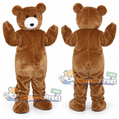 Brown Bear Mascot Costume Brown Bear Mascot Costume