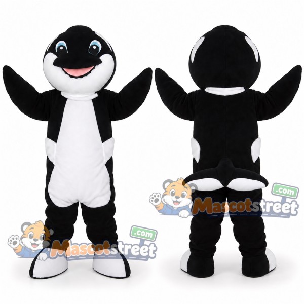 Orca Mascot Costume
