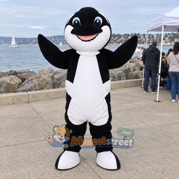 Orca Mascot Costume