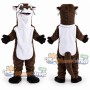 Brown Otter Mascot Costume