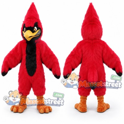 Red Cardinal Mascot Costume Red Cardinal Mascot Costume