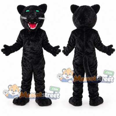 Black Panther Mascot Costume Black Panther Mascot Costume