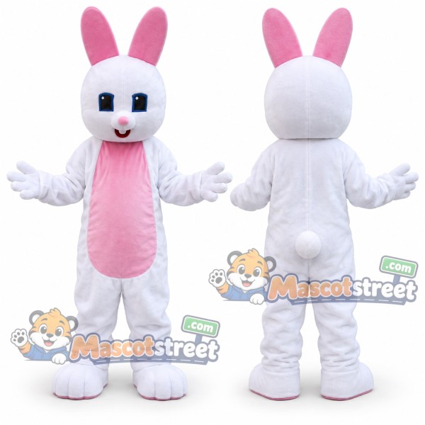 White Rabbit Mascot Costume