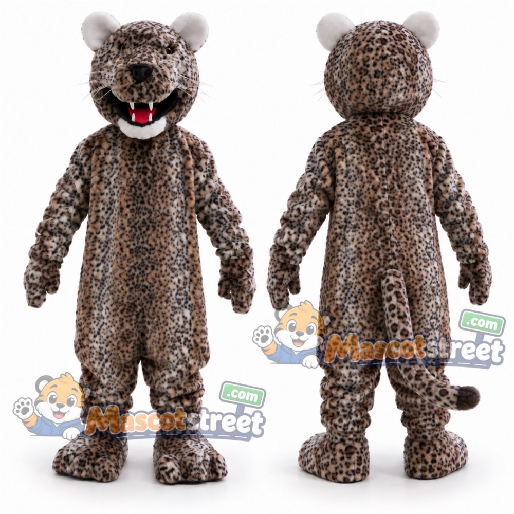 Spotted Leopard Mascot Costume