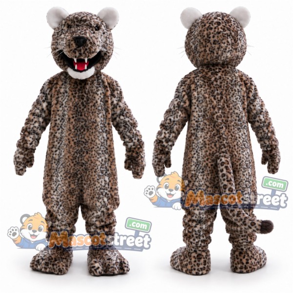 Spotted Leopard Mascot Costume