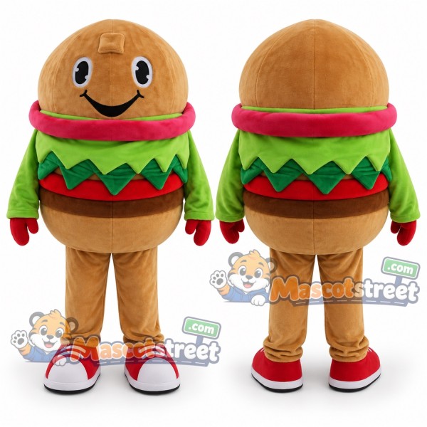 Hamburger Mascot Costume