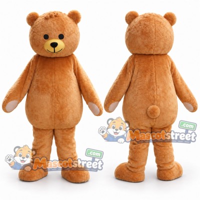 Brown Bear Mascot Costume Brown Bear Mascot Costume