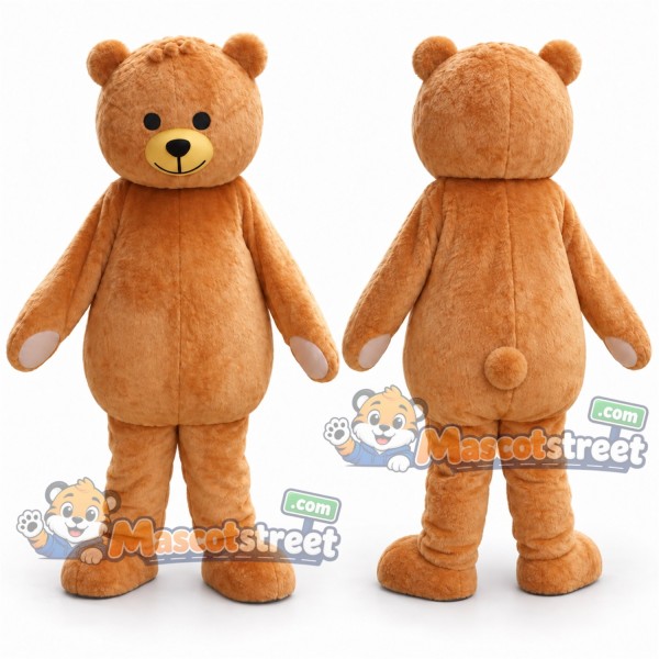 Brown Bear Mascot Costume