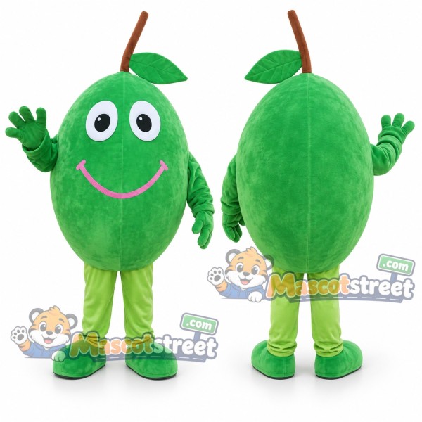 Green Olive Mascot Costume