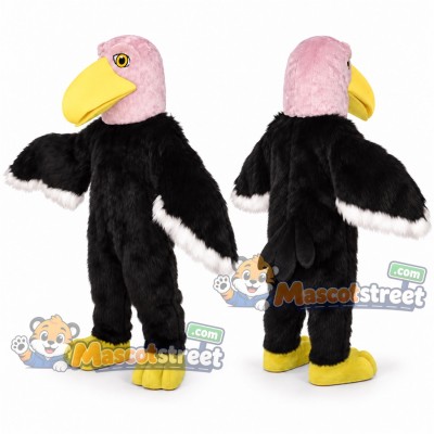 Black Vulture Mascot Costume Black Vulture Mascot Costume