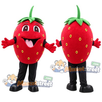 Strawberry Mascot Costume Strawberry Mascot Costume