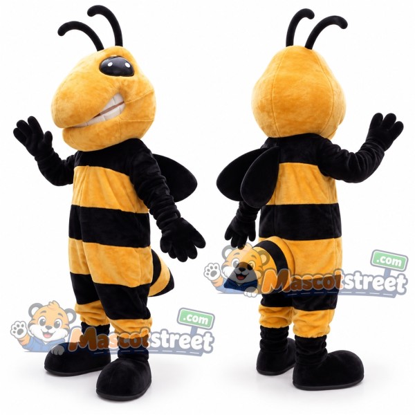 Yellow Bee Mascot Costume