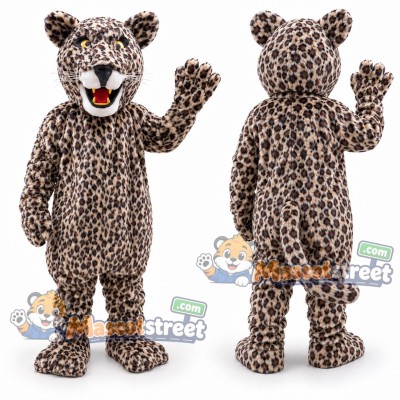 Spotted Leopard Mascot Costume