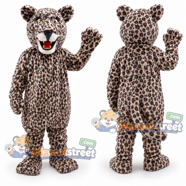 Spotted Leopard Mascot Costume