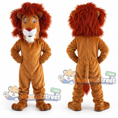 Brown Lion Mascot Costume Brown Lion Mascot Costume