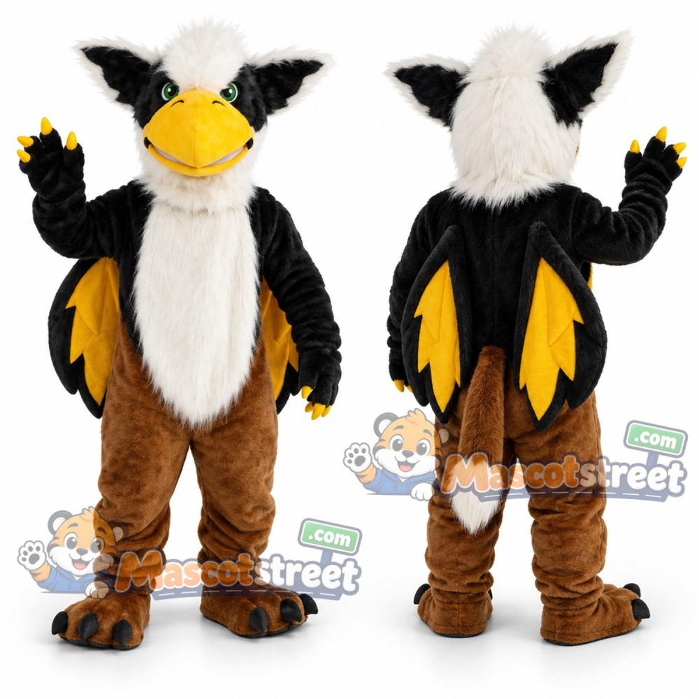 Brown Griffin Mascot Costume Brown Griffin Mascot Costume