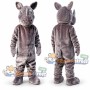 Gray Rhinoceros Mascot Costume