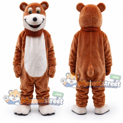 Brown Bear Mascot Costume
