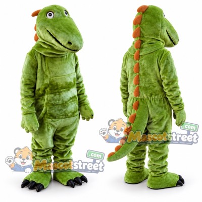 Green Lizard Mascot Costume Green Lizard Mascot Costume