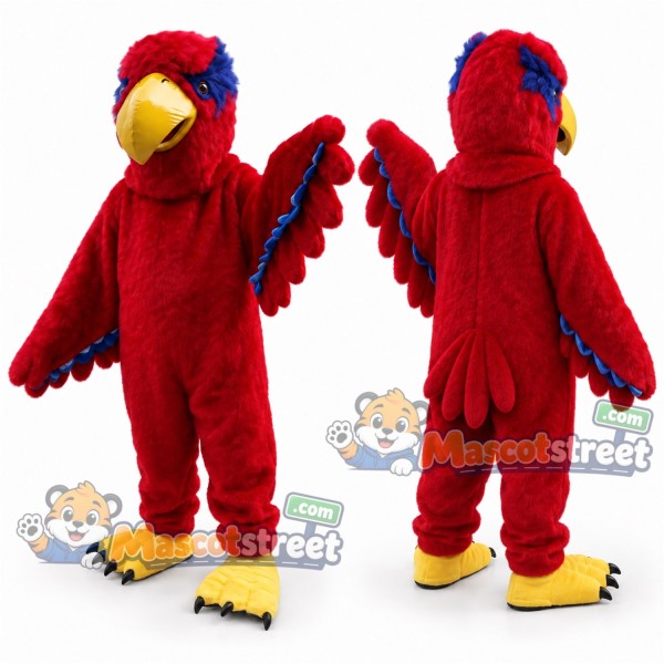 Red Bird Mascot Costume