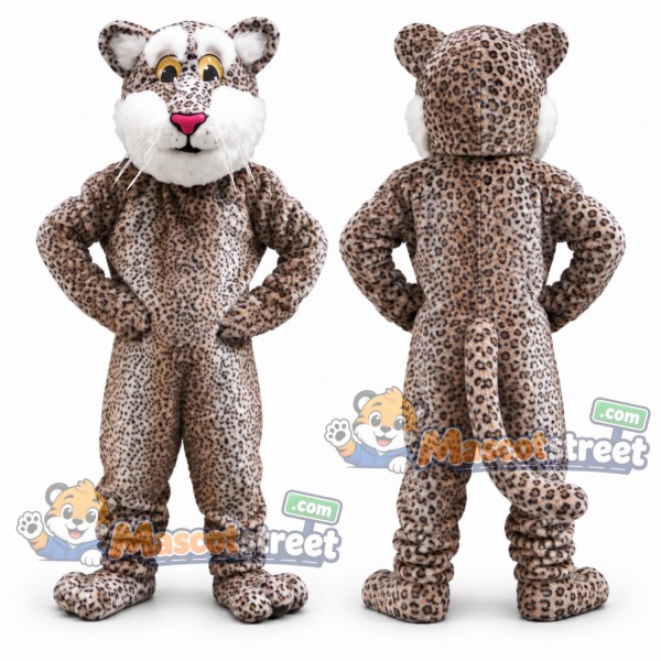 Spotted Leopard Mascot Costume