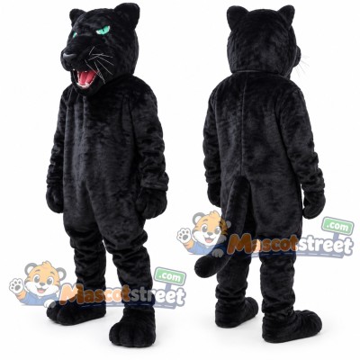 Black Panther Mascot Costume Black Panther Mascot Costume