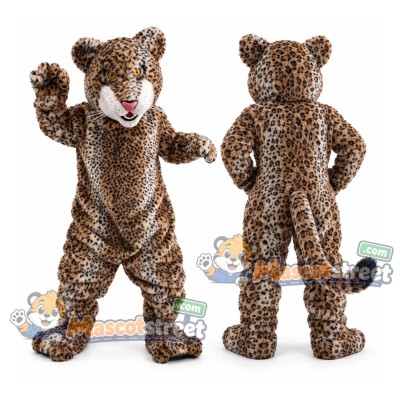 Spotted Leopard Mascot Costume Spotted Leopard Mascot Costume