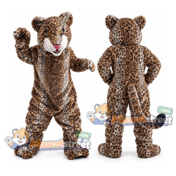 Spotted Leopard Mascot Costume