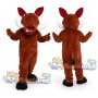 Brown Boar Mascot Costume
