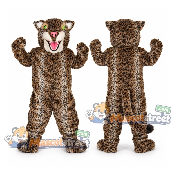 Spotted Leopard Mascot Costume