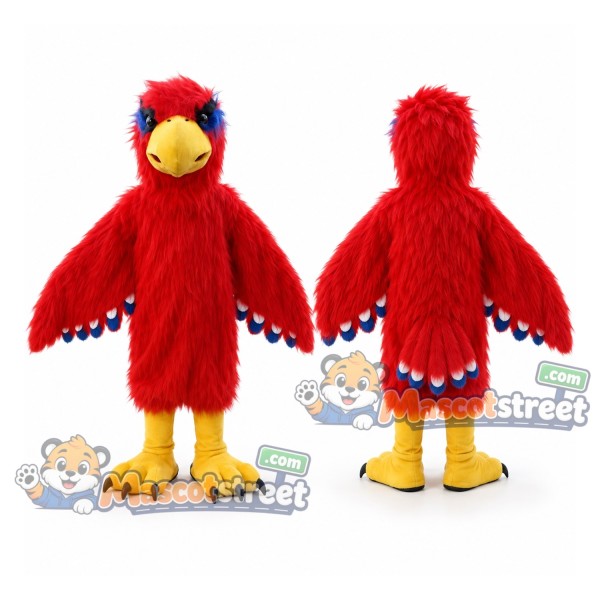 Red Bird Mascot Costume
