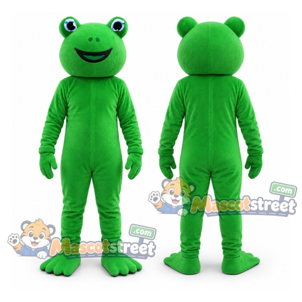 Green Frog Mascot Costume