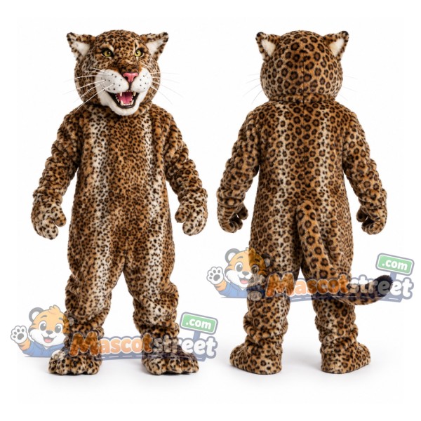 Spotted Leopard Mascot Costume