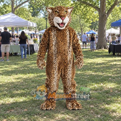 Spotted Leopard Mascot Costume
