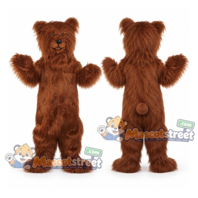 Brown Bear Mascot Costume Brown Bear Mascot Costume