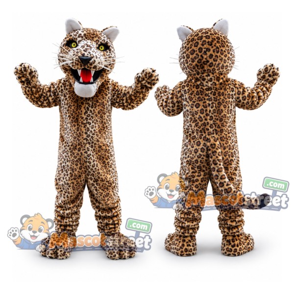 Spotted Leopard Mascot Costume