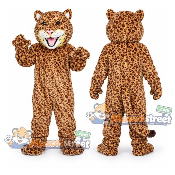 Spotted Leopard Mascot Costume